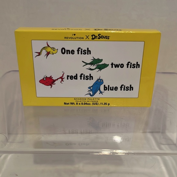 Dr Seuss Shadow Palette Heart Revolution One Fish Two Fish NIB - Picture 1 of 5